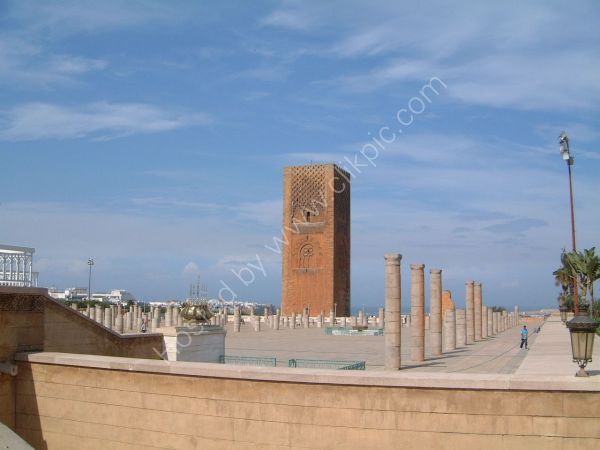 Hassan Tower & Remains of Hassan Mosque Prayer Hall, Rabat